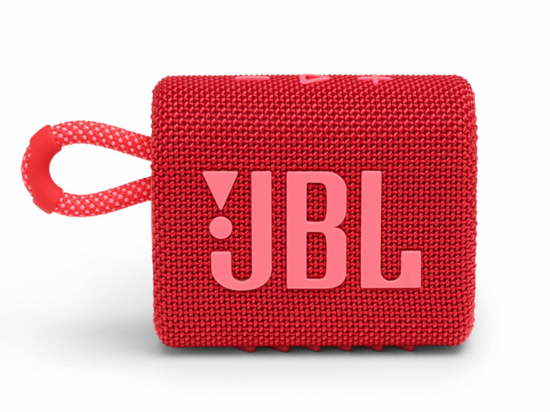 Speaker Bluetooth Jbl Go3 Aprueba De Agua Rojo 1