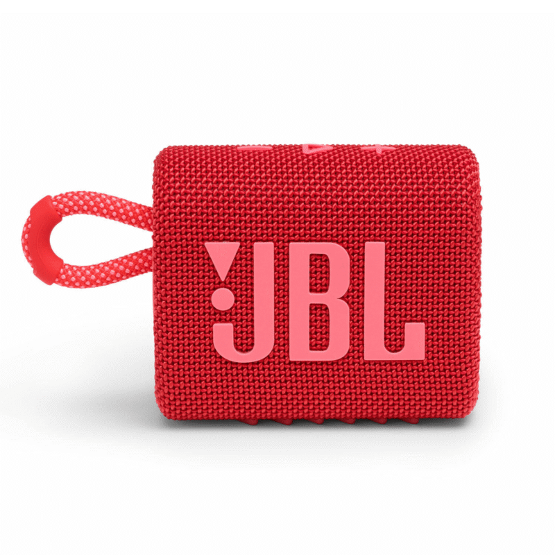 Speaker Bluetooth Jbl Go3 Aprueba De Agua Rojo 1