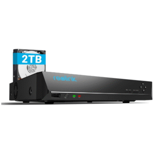 Reolink 4k Poe Nvr 8 Canales 2tb Hdd Preinstalado