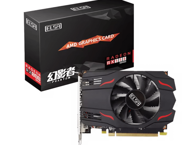 Tarjeta De Video Elsa RX550 4GB DDR 5