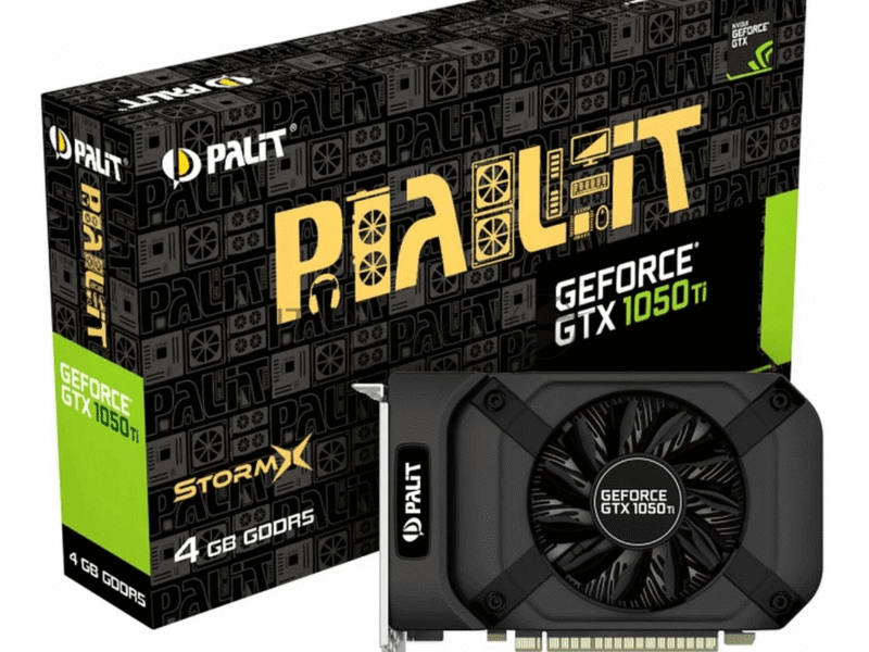 Tarjeta De Video Palit GTX1050ti 4Gb DDR 5