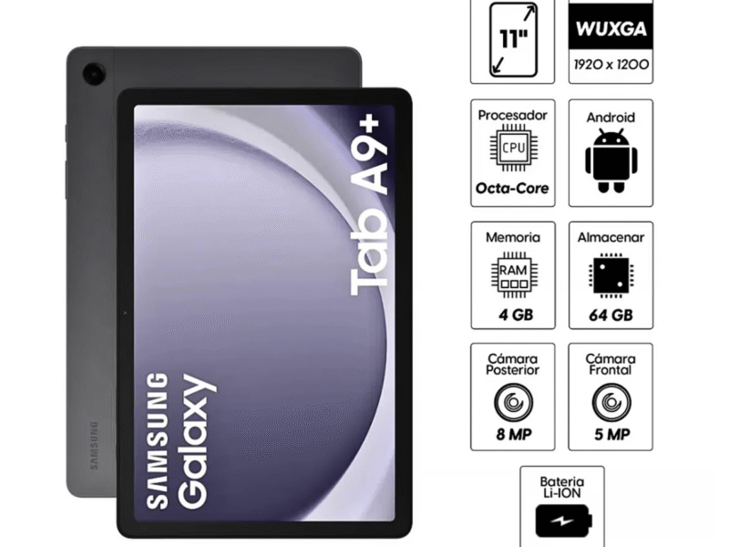 Samsung – Tableta Samsung Galaxy Tab A9 Plus