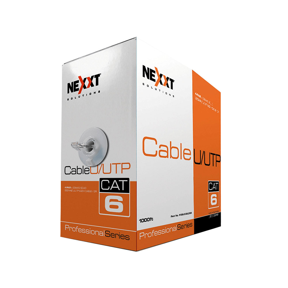 CABLE UTP NEXXT CAT 6 1000FT