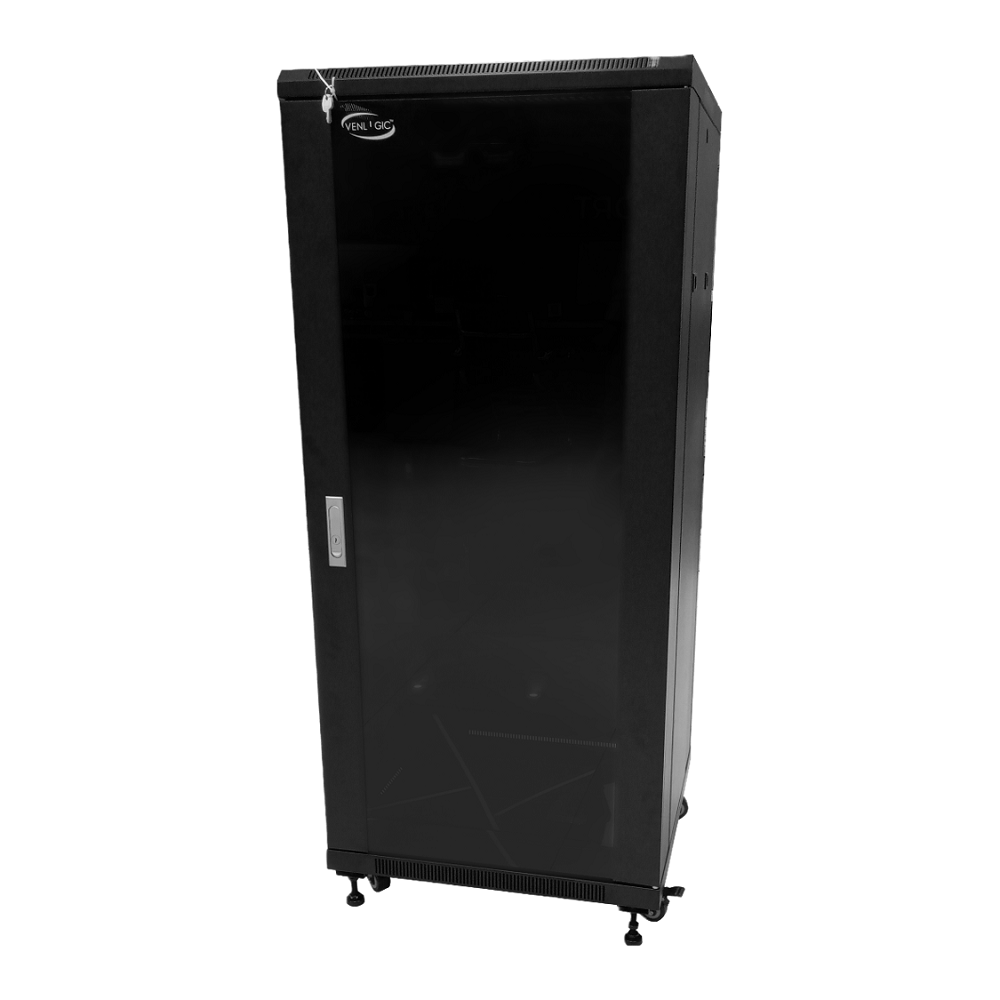 Gabinete de Piso Venlogic 27U JB6627 600x600mm 19”