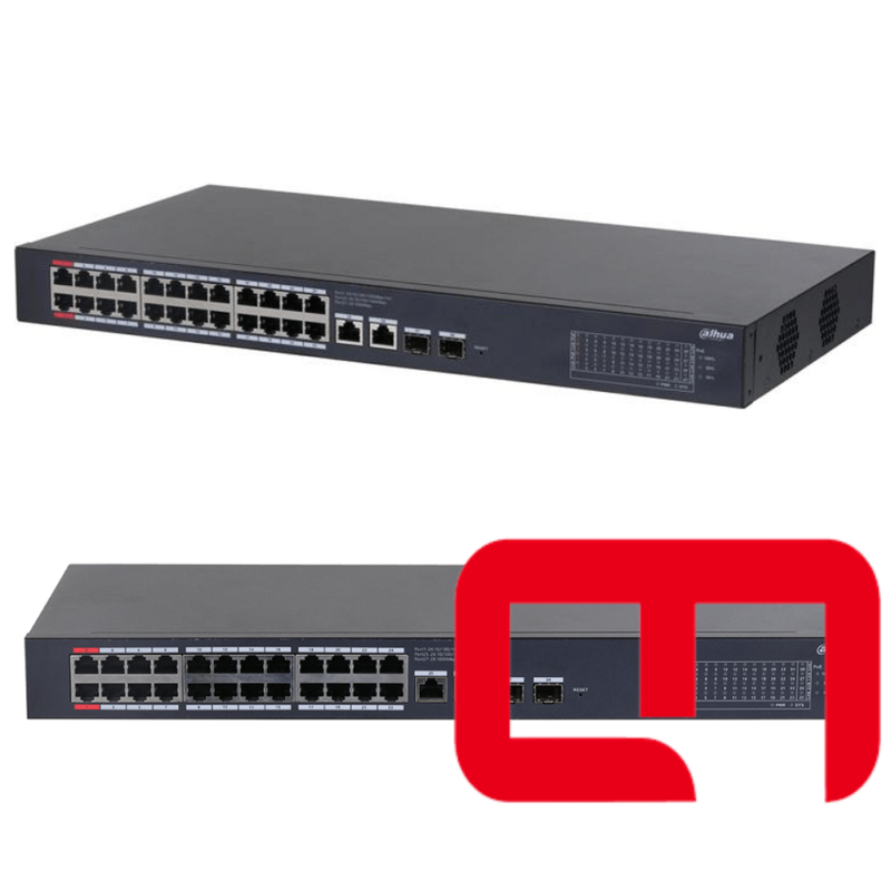Switch Dahua DH CS4228 24GT 240 PoE Inteligente