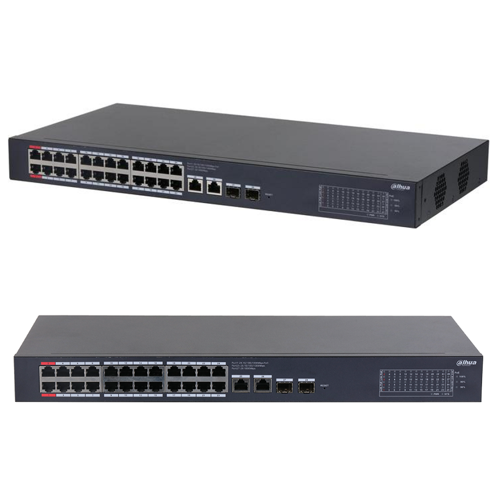 Switch Dahua DH CS4228 24GT 240 PoE Inteligente