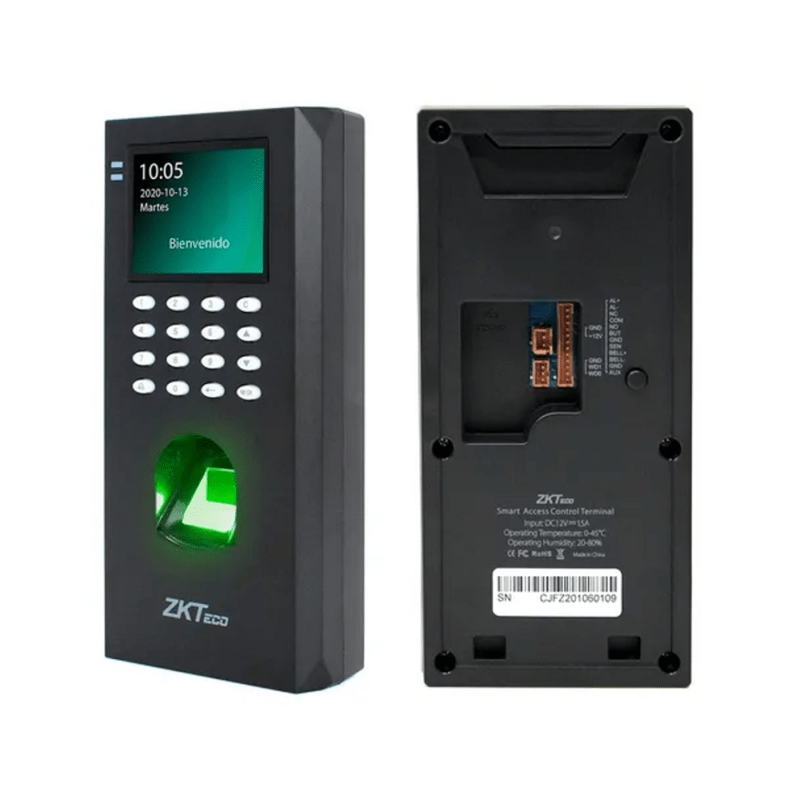 Control de Acceso y Asistencia ZKTeco LF 20 CMS