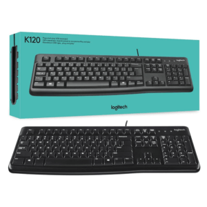 Teclado Logitech K120 Con Cable USB