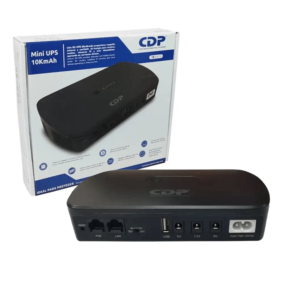 Mini Ups CDP 10kmah 18 Watts