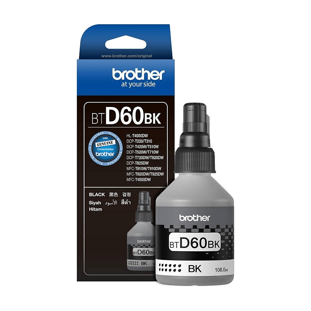 Tinta Brother Negra BTD60 BK