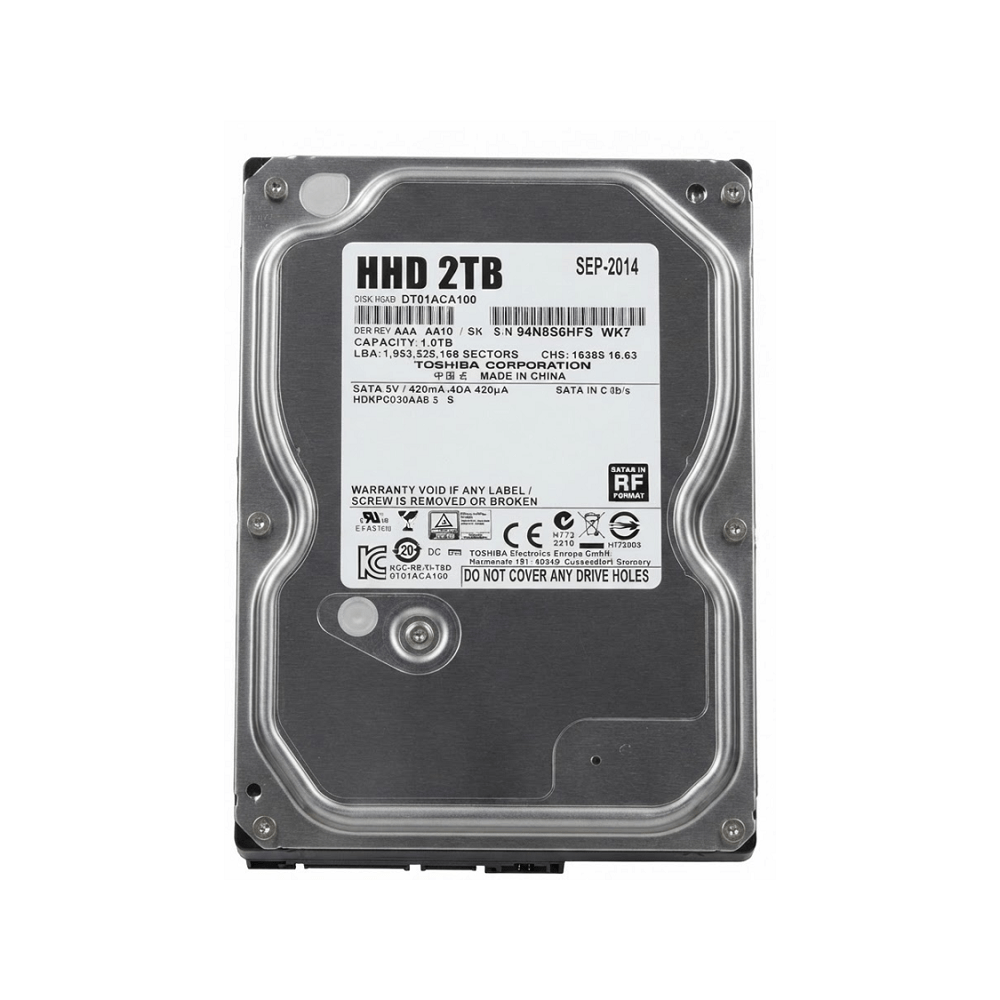 Disco Duro SATA 2TB Refurbished Grado A
