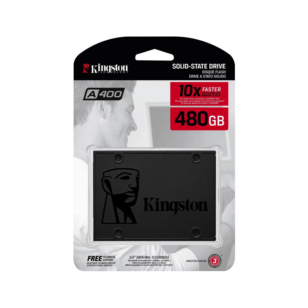 SSD Kingston A400 480GB SATA III 2 5