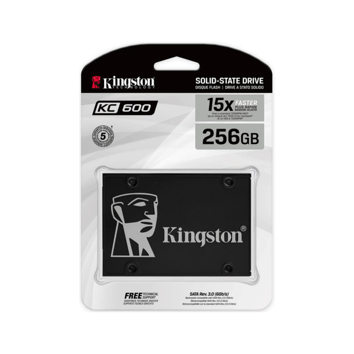 SSD Kingston KC600 256GB SATA III 2 5