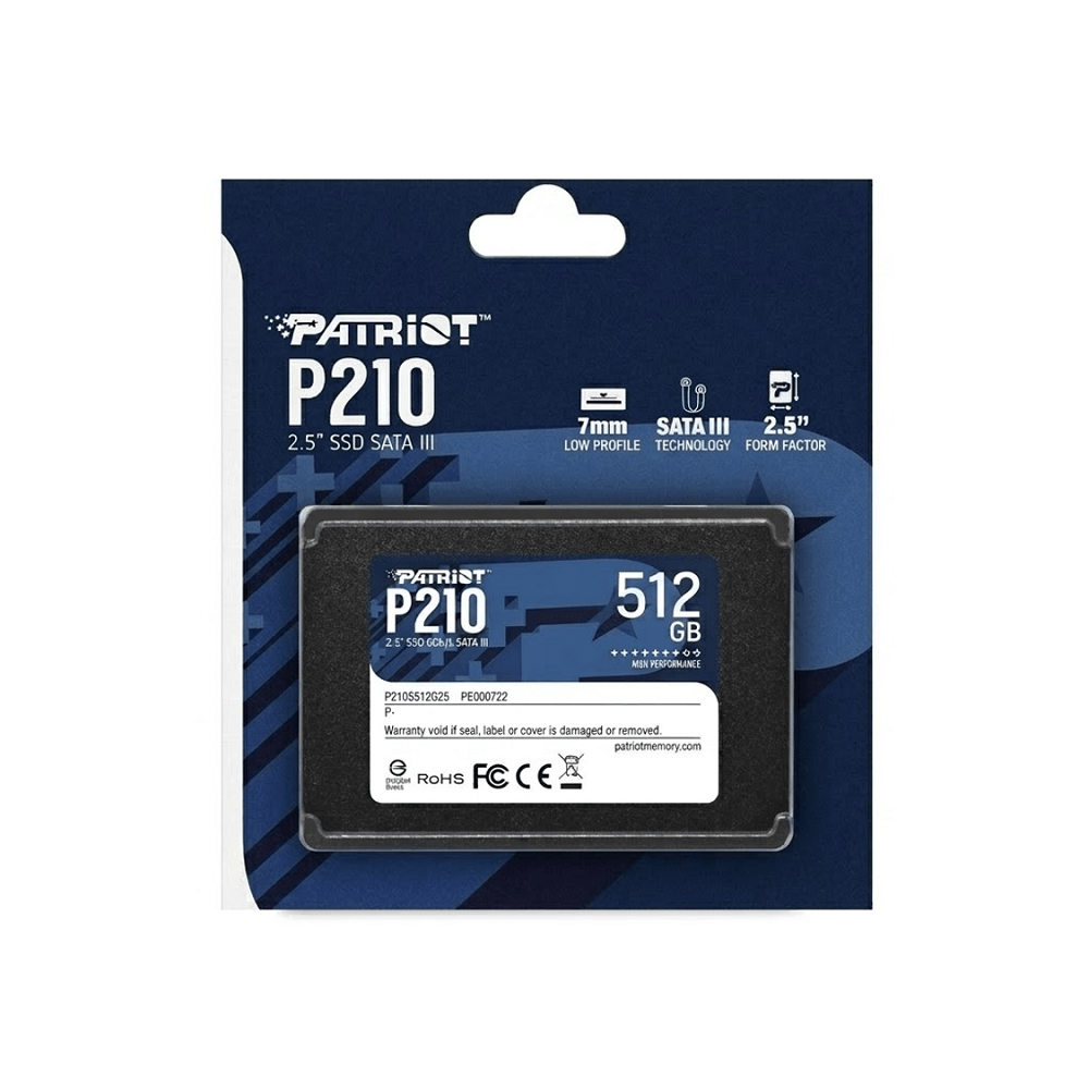 SSD SATA Patriot P210 512GB SATA III 2 5