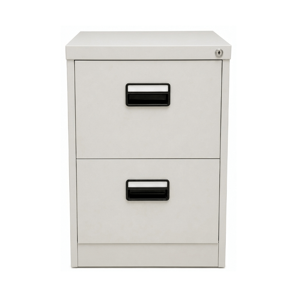 Archivo Metálico de 2 Gavetas Gris TP02A2