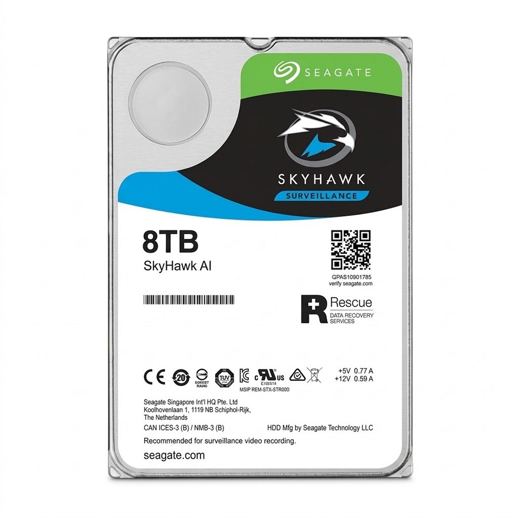 Disco Duro Seagate SkyHawk AI 8TB ST8000VE001