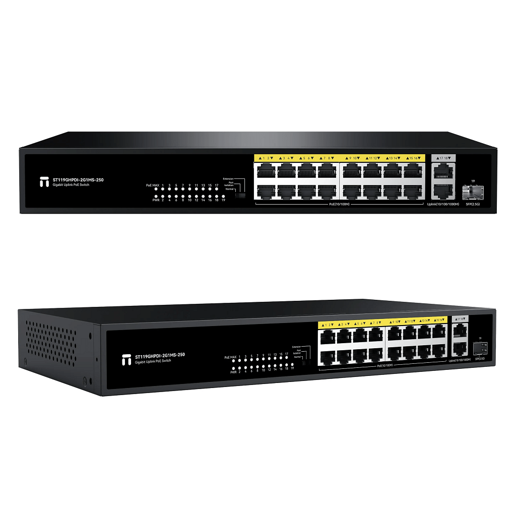 Switch NETIS ST119GHPDI 2G1MS 250 PoE